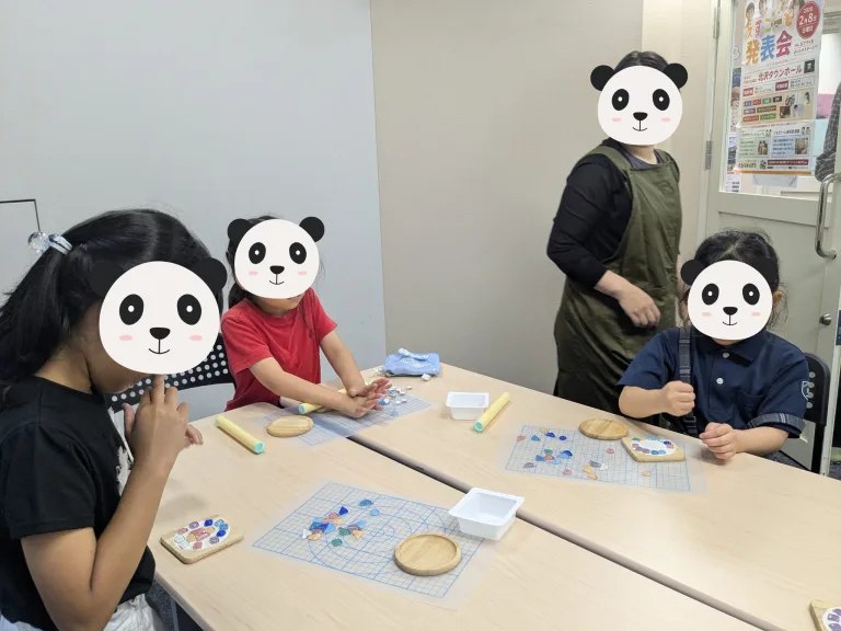 民間学童えすこーと戸越公園校の絵画造形教室