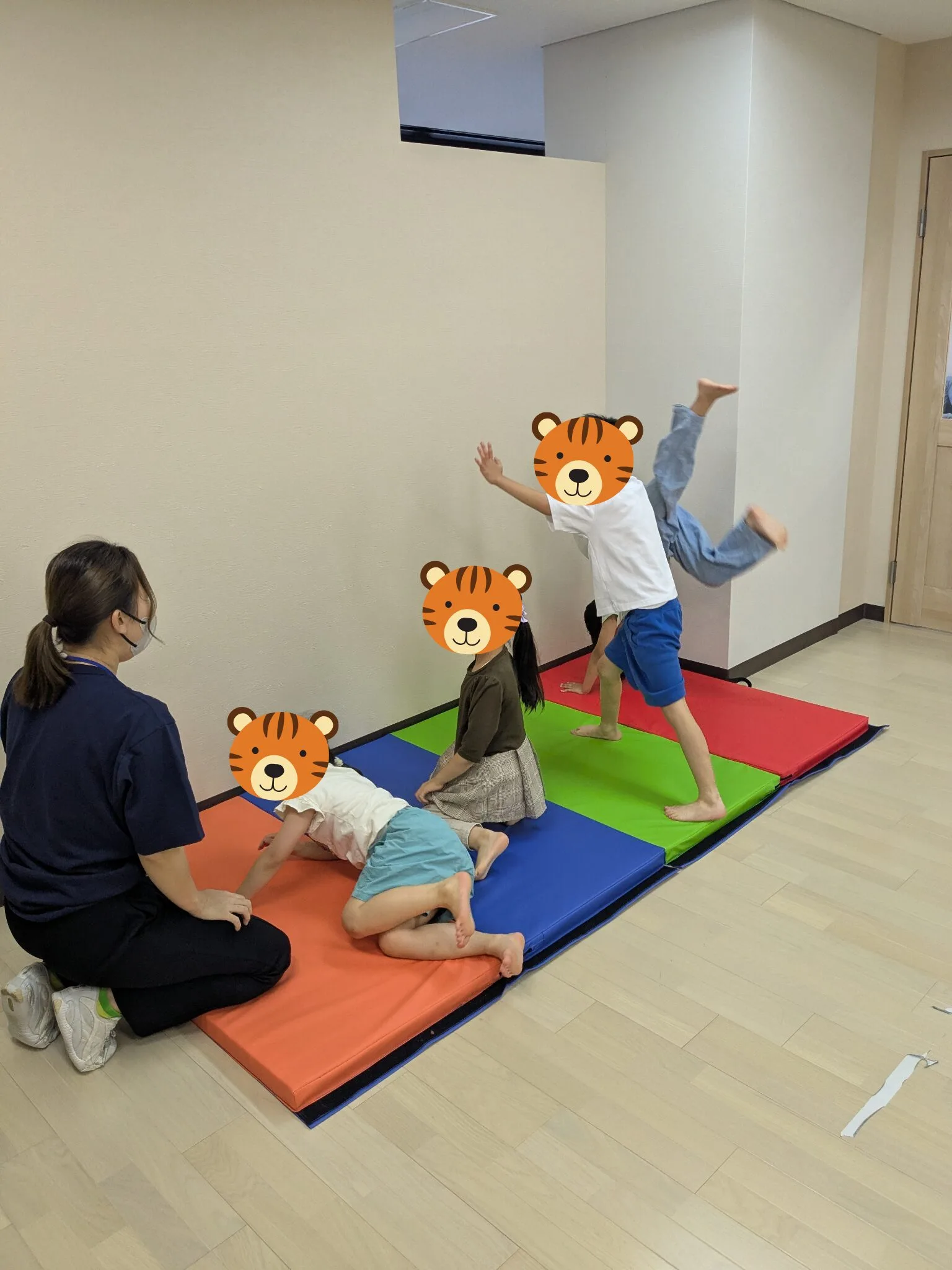 民間学童えすこーと戸越公園校の体操教室