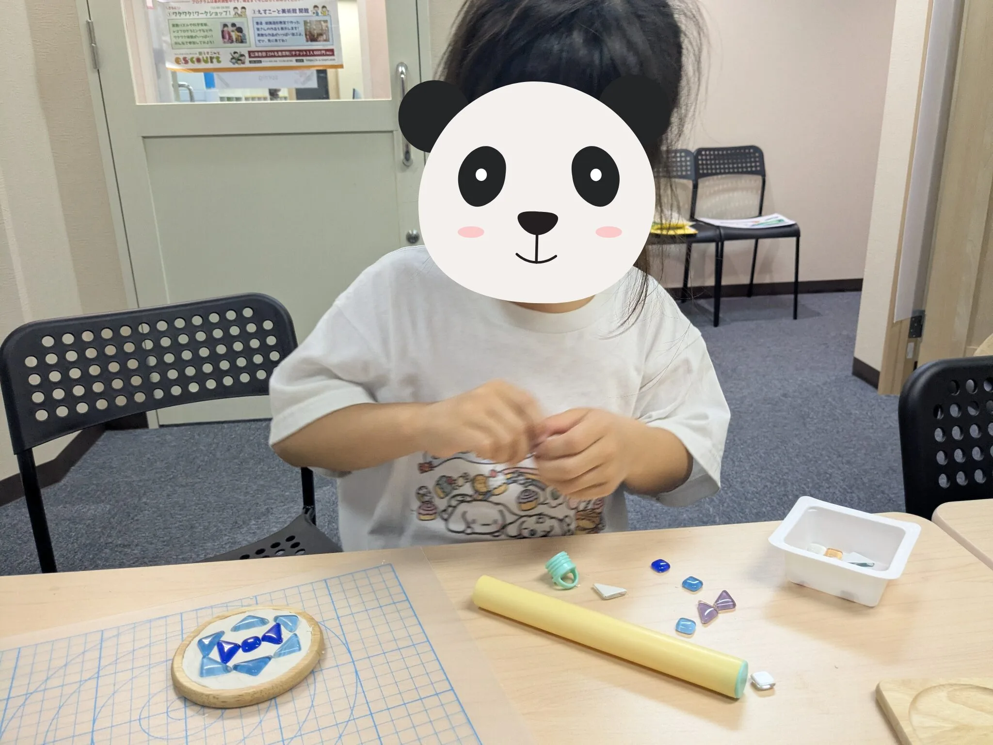 民間学童えすこーと戸越公園校の絵画造形教室